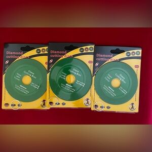 3 PK Diamond Glass Cutting Disk